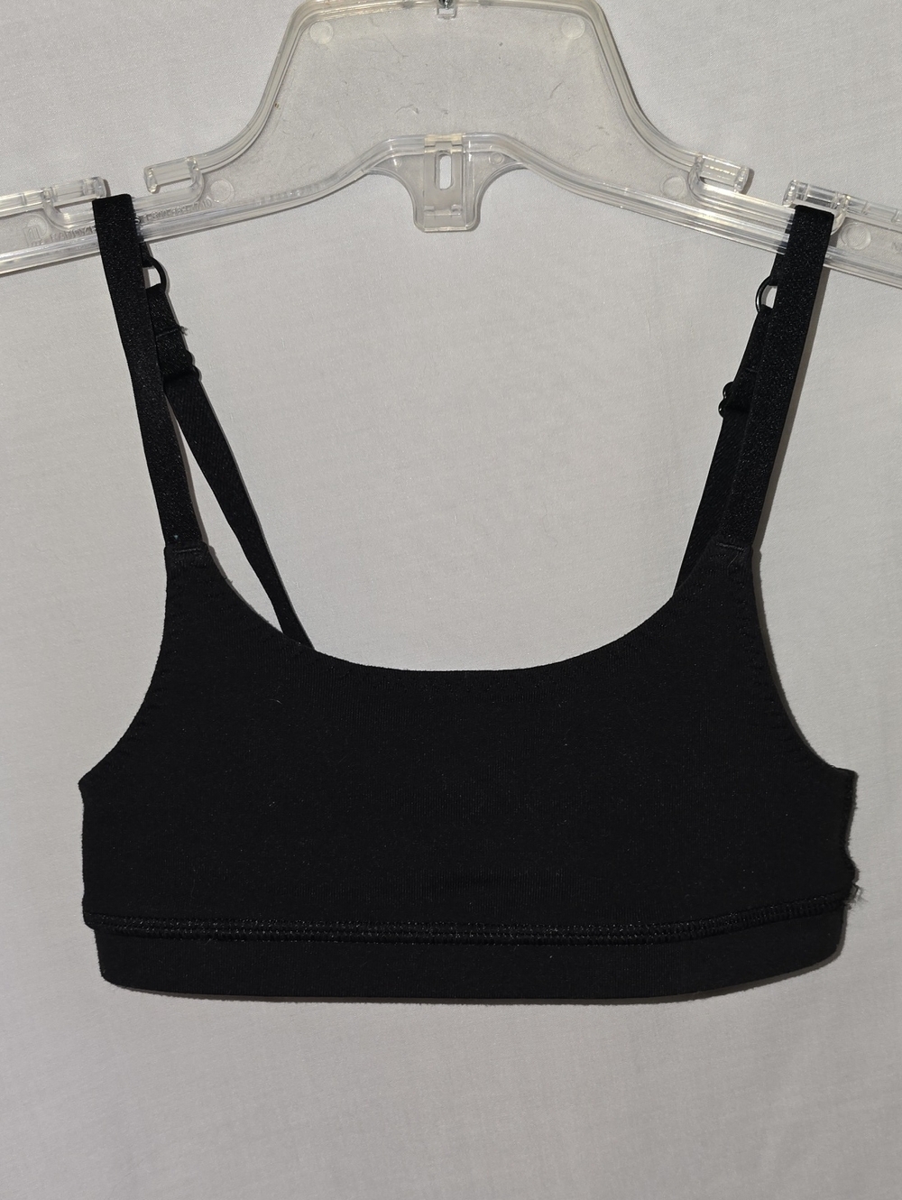 Ivivva (Lululemon) Girl's Black Sports Bralette with Adjustable Straps